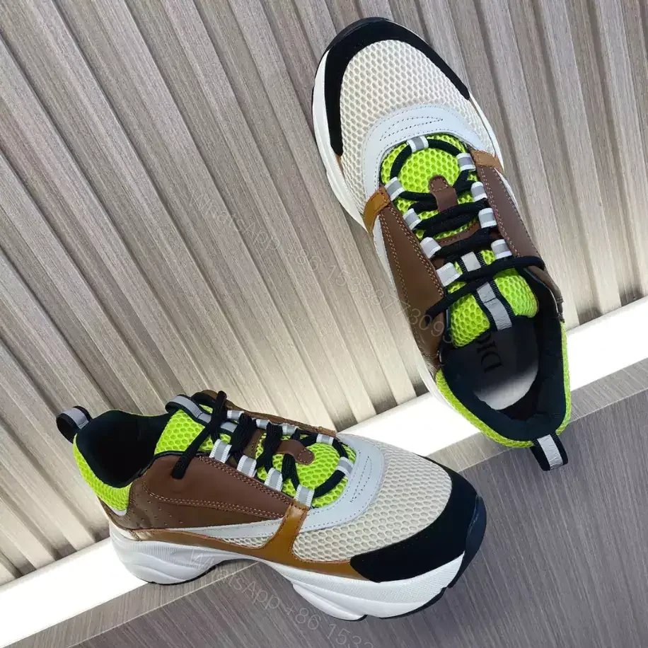 View 7 of B22 SNEAKER TECHNICAL MESH WITH AND CALFSKIN – CD129