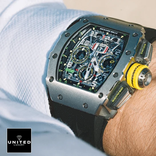 View 8 of Richard Mille Titanium Replica