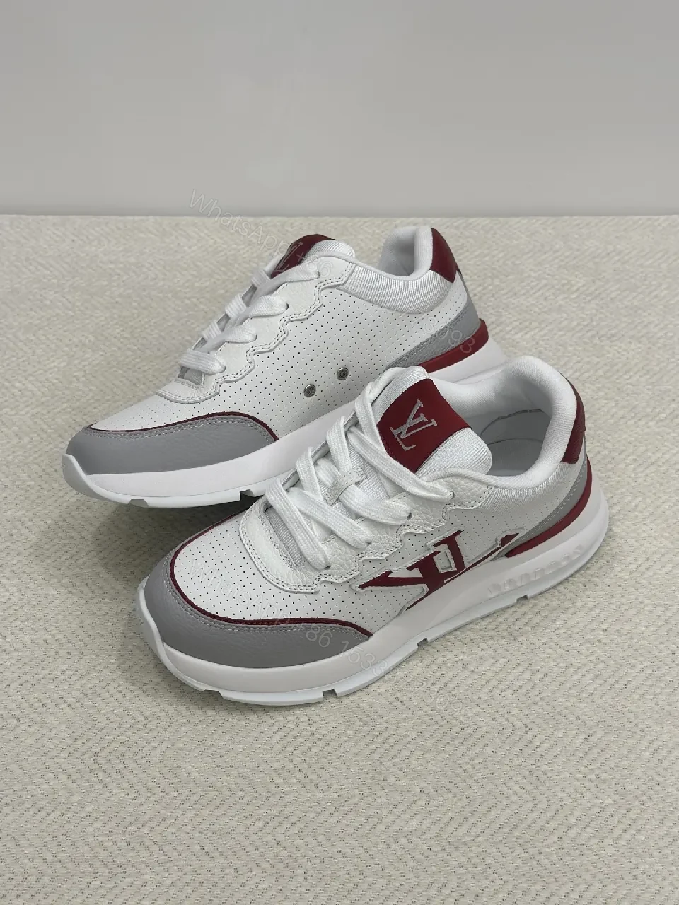 View 4 of Sleek Leather Trainer: Modern Comfort, Luxury-Inspired ESG Sneaker