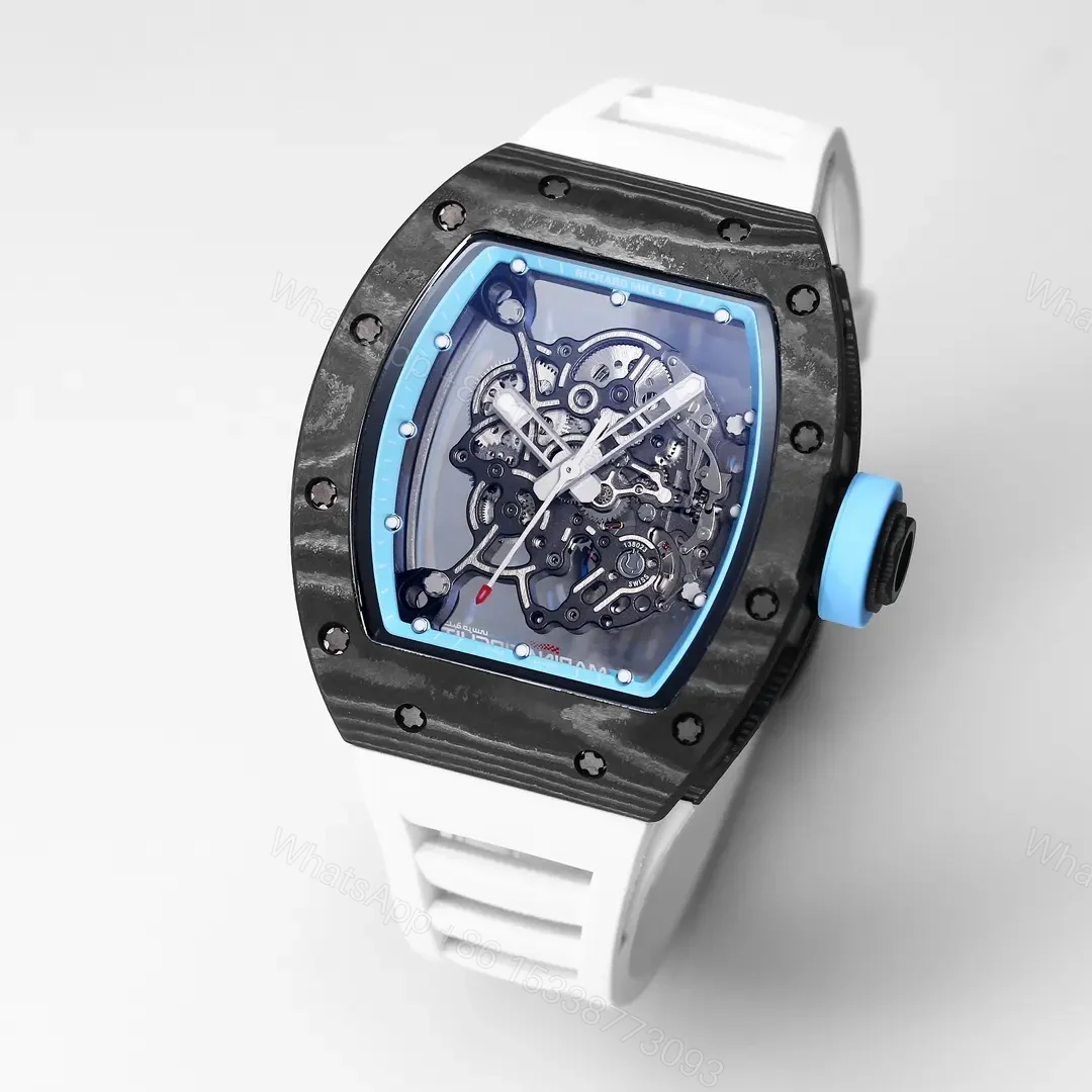 View 3 of APS Factory Richard Mille RM055 Black Carbon Watch