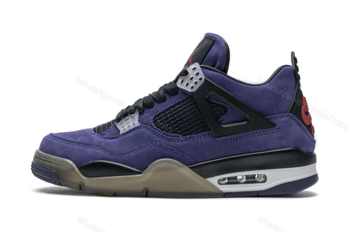 View 12 of Travis Scott x Air Jordan 4 Retro Purple 766302