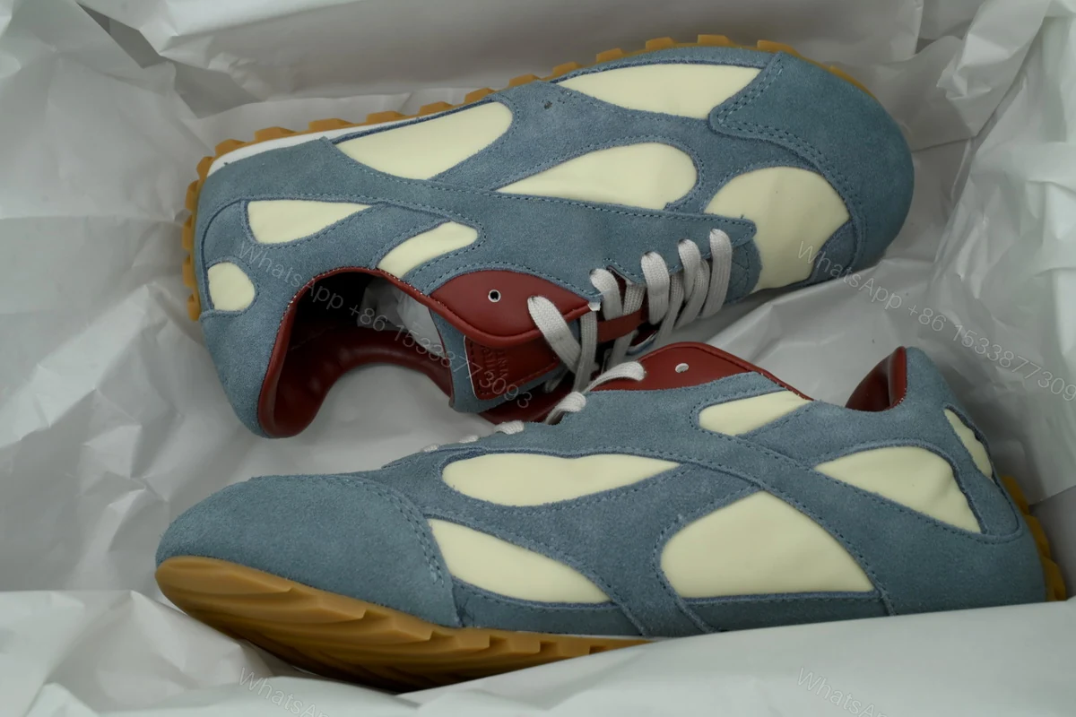 View 6 of Bottega Veneta Orbit Sneaker 'Ice Sea Salt' 838384 V3MS2 1782