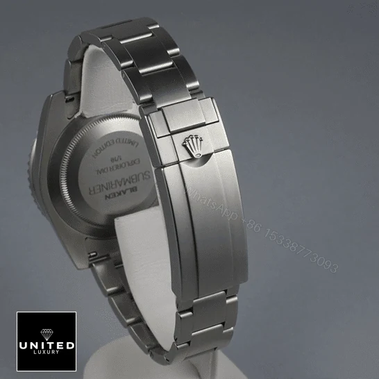 View 11 of Rolex Submariner 6190 Blaken Black Dial Replica