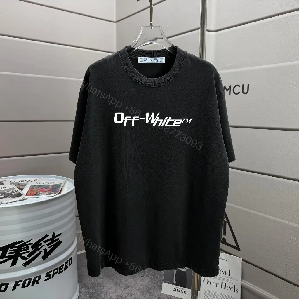 View 6 of Bold Graphic Crewneck Tee: Modern Streetwear Essential with Cross Feature