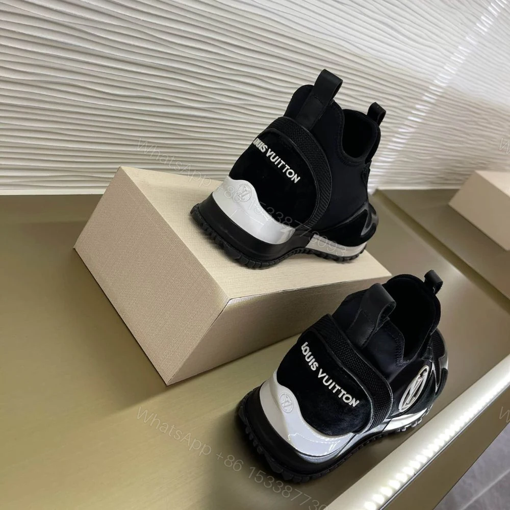 View 7 of Louis Vuitton Run Away Sneaker Black 1A9ER7