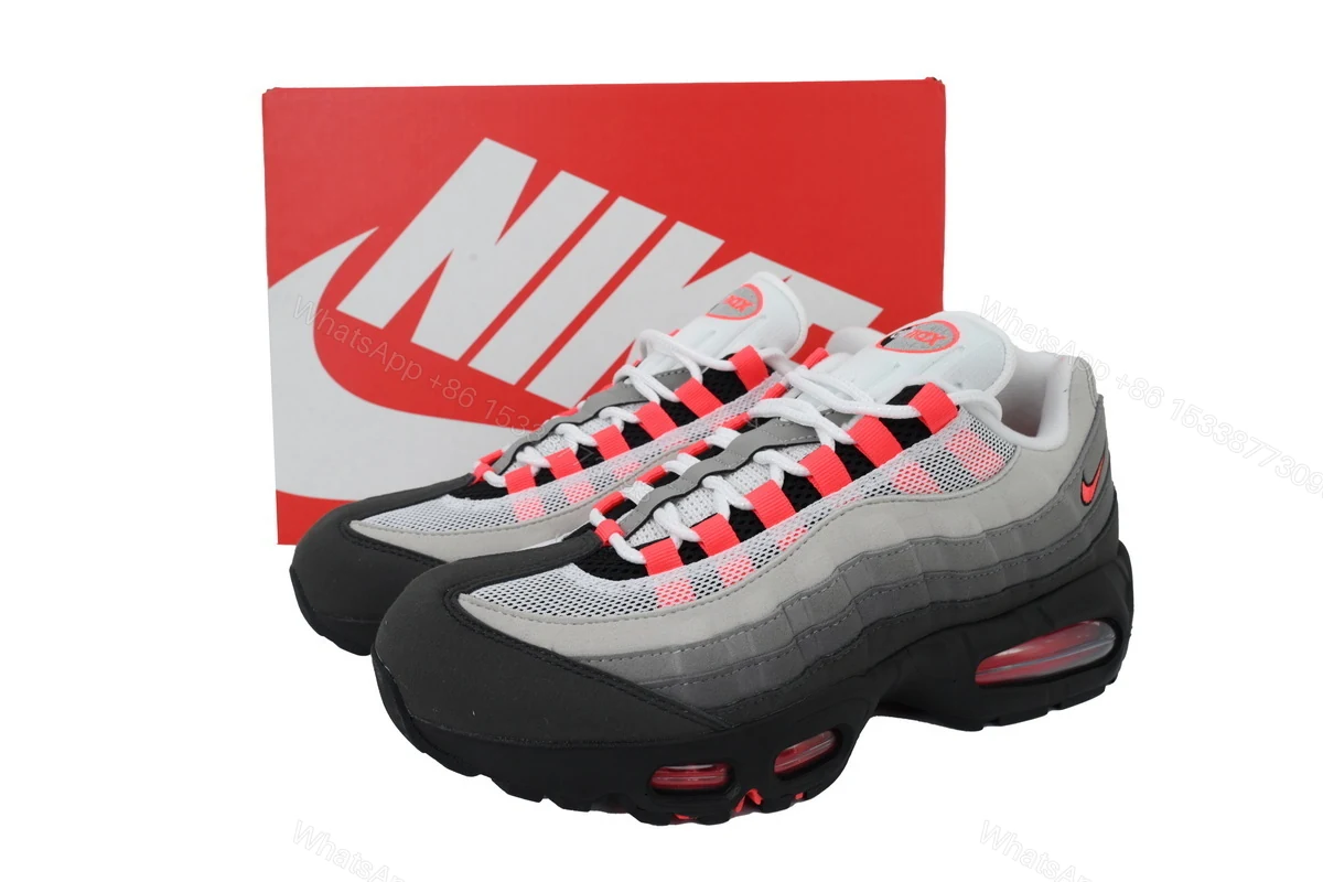 View 8 of Nike Air Max 95 'Big Bubble - Solar Red' IM7410-001