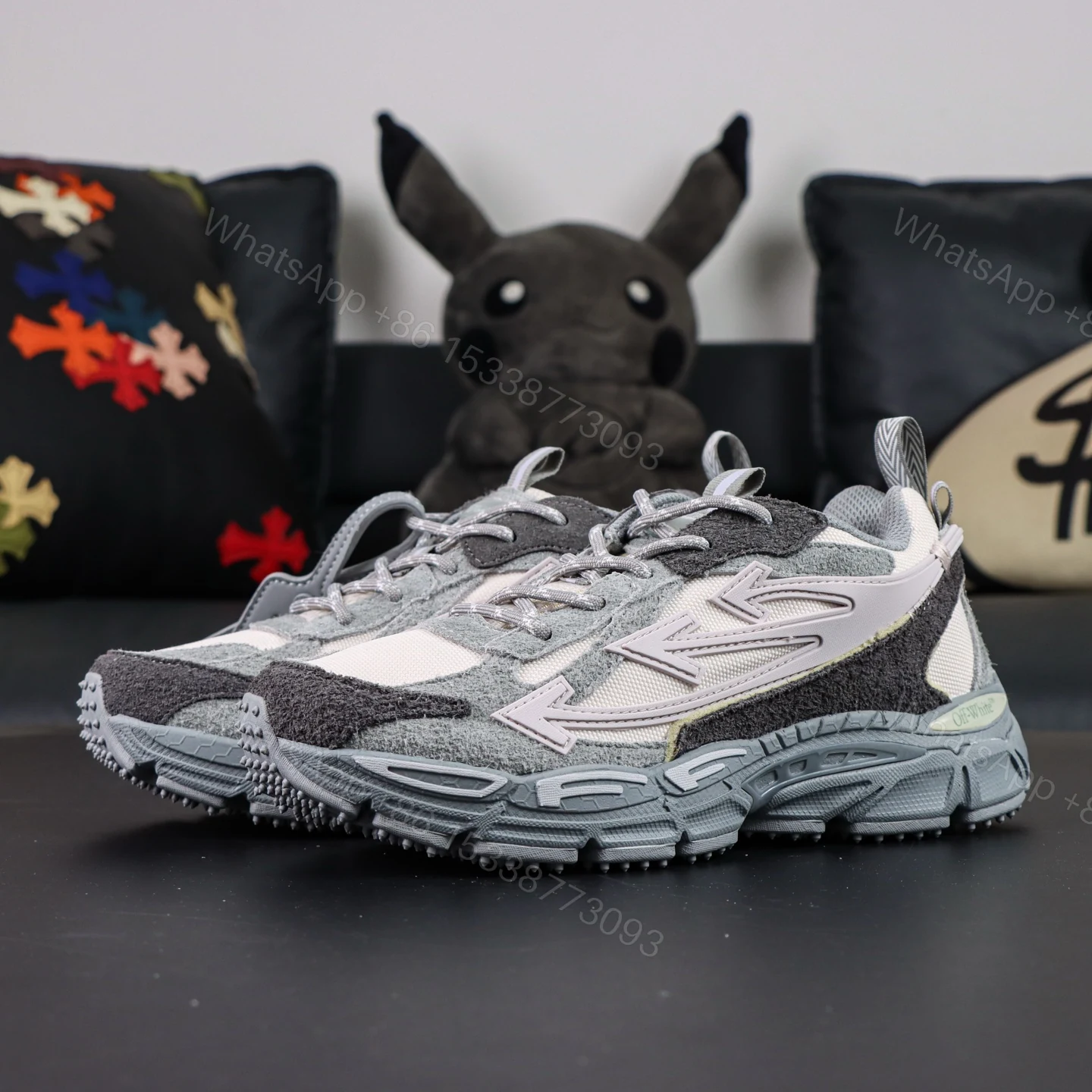 View 9 of Off White Be Right Back Grey