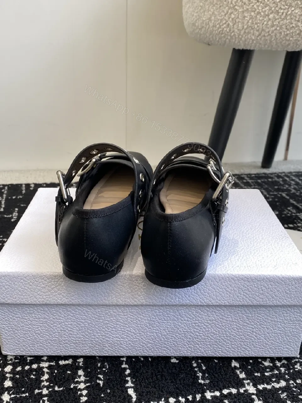 View 6 of Bold Straps Leather Mules: High-Impact, Dior-Inspired Luxury