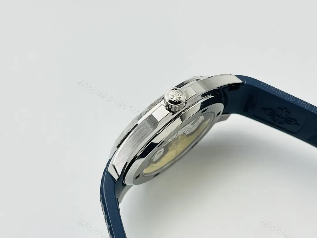 View 5 of Patek Philippe Aquanaut Blue Watch Blue Rubber Strap Ultimate 40MM PP-AQUANAUT-5167A-BLU-RUB
