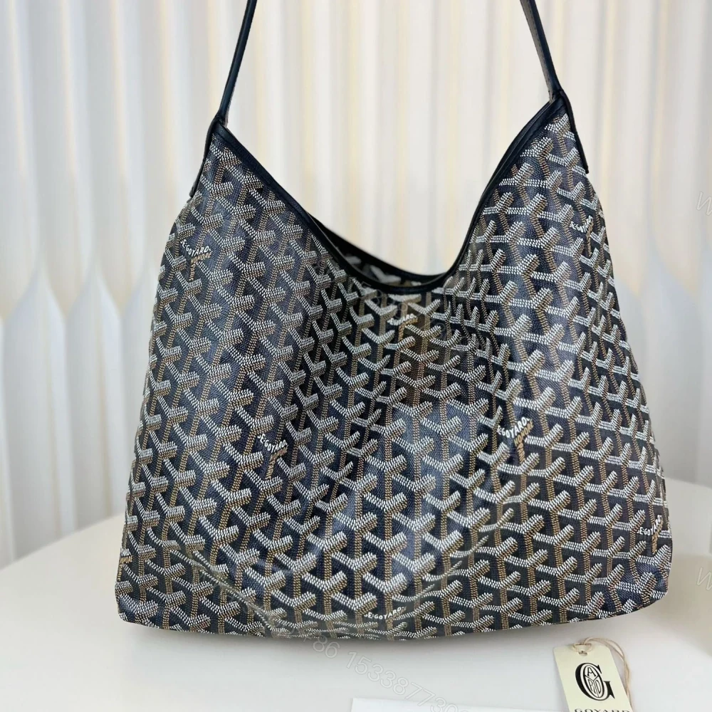View 6 of 高仿Goyard*Hobo系列BOHEMER單肩子母手袋黑色免檢版