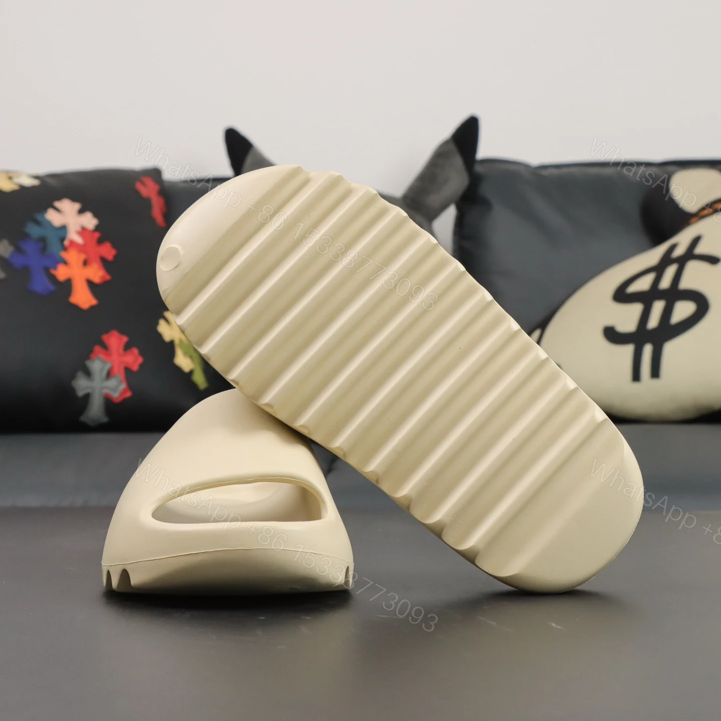 View 3 of Yeezy Slide “Bone” Reps