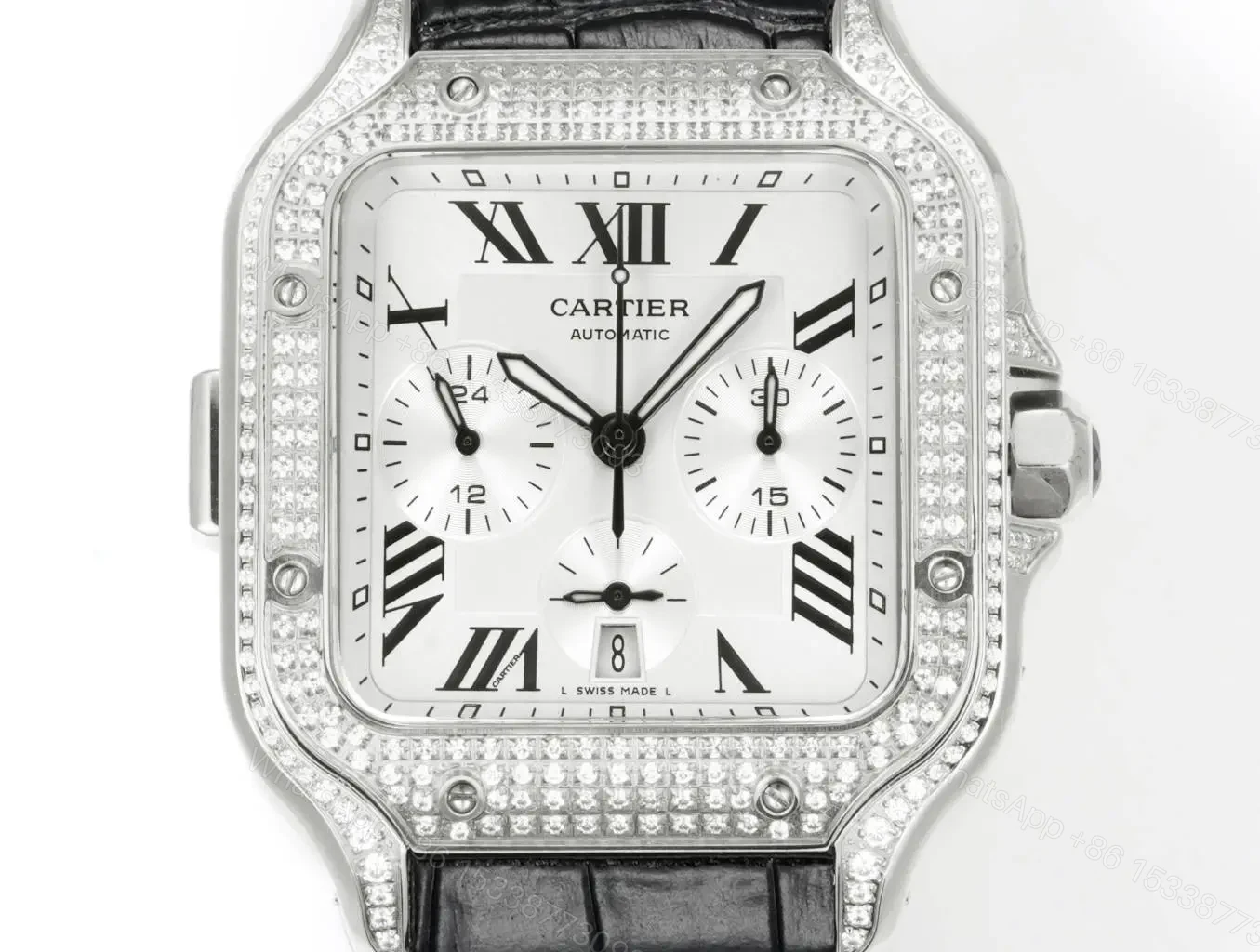 Cartier Santos Chronograph Extra Large 43mm CARTIER-SANTOS-CHRONO43 — view 1