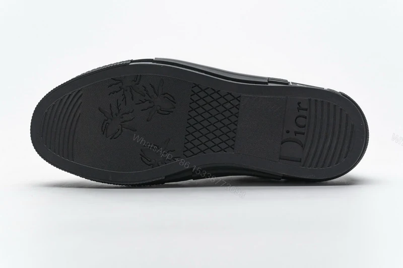 View 4 of Dior B23 HT Oblique Transparency Low H565 Black