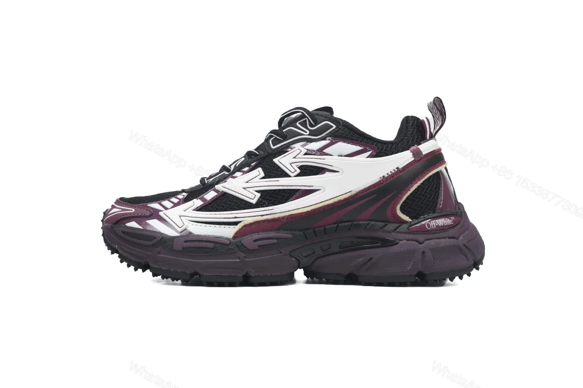 View 12 of OFF-WHITE Out Of Black Purple Red OMIA295F24 FAB00 10012