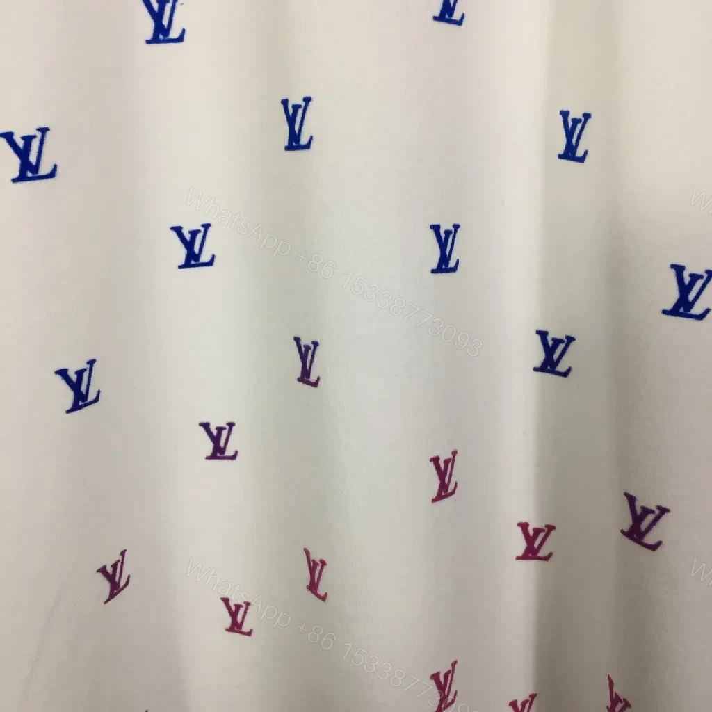 View 4 of White Monogram Tee: Subtle Luxe, Premium Cotton Knit Tee