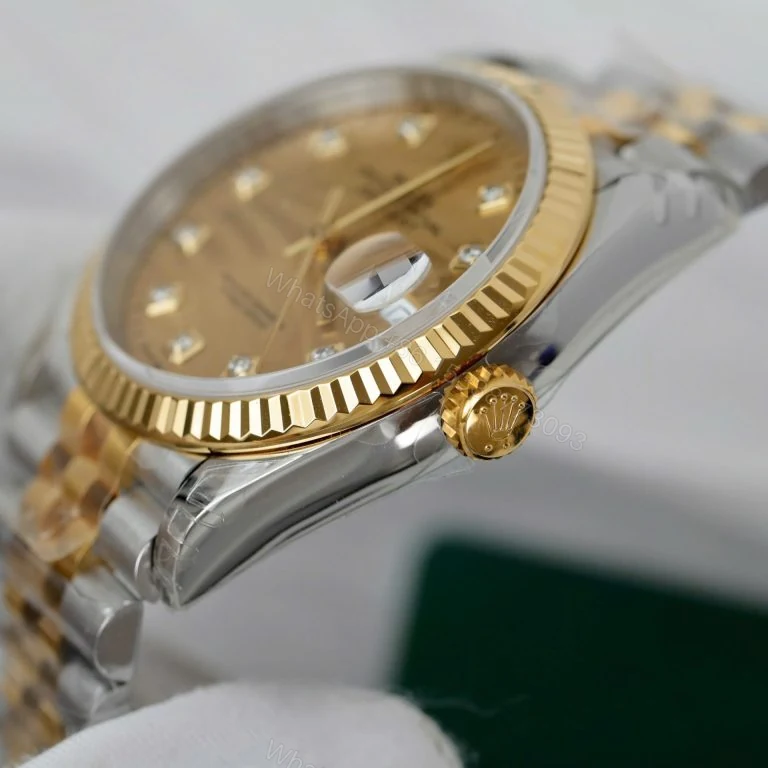 View 3 of Rolex Datejust 126233 36mm Palm Dial Super Clone