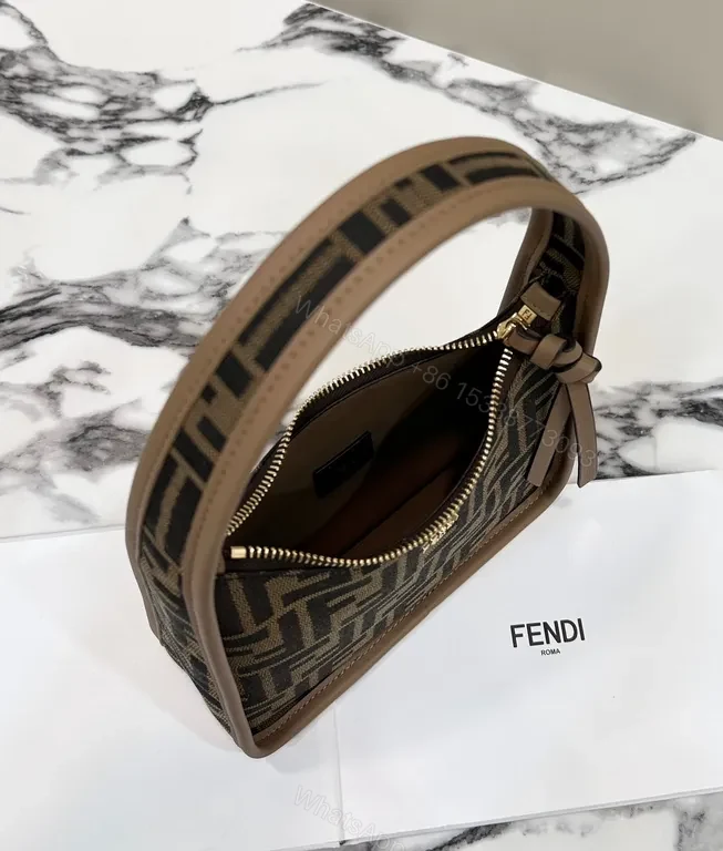 View 6 of Chic Fendi Monogram Shoulder Bag - Luxe Everyday Carry
