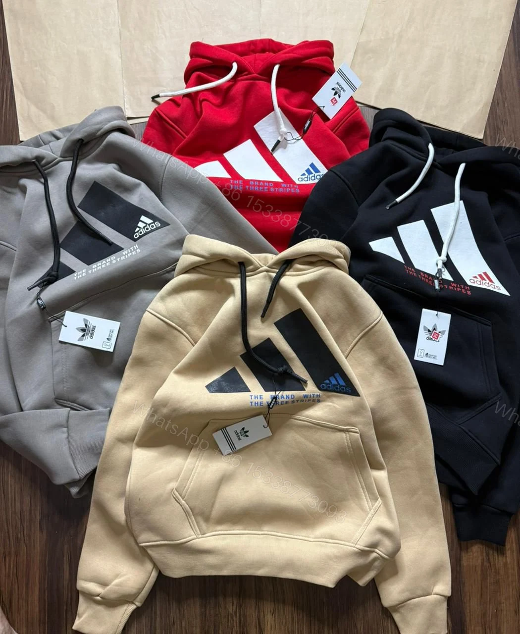View 2 of First Copy Adidas Premium Quality Hoodie Tracksuit