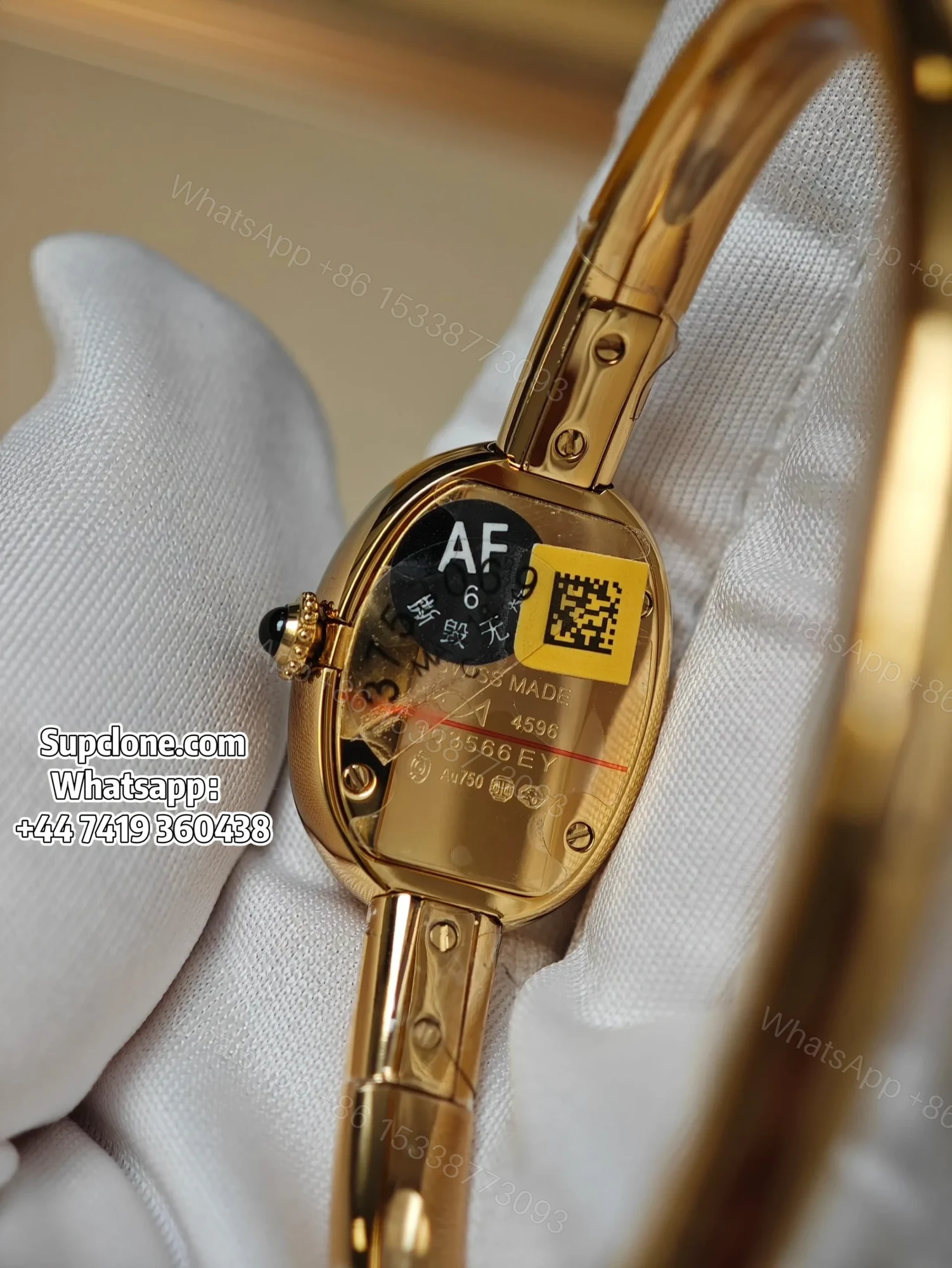 View 10 of Cartier Super Clone Watches 1:1 Baignoire WGBA0018 Gold Bangle Small