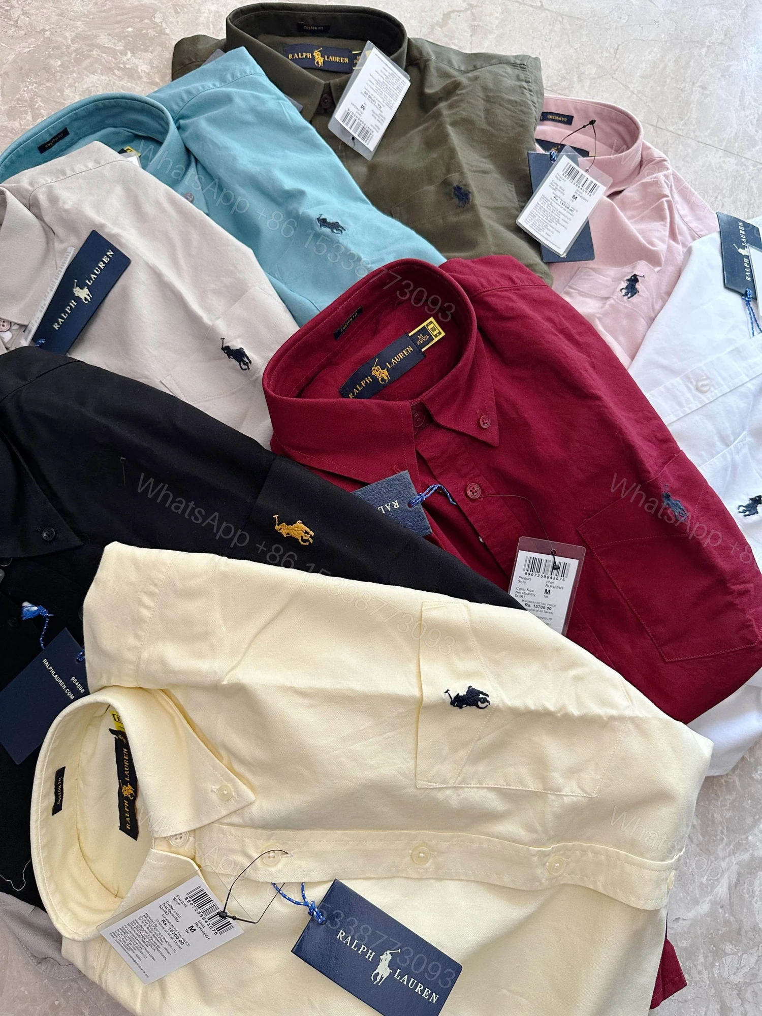 View 3 of FIRST COPY RALPH LAUREN ORIGINAL COTTON SUMMER COLLECTION SHIRT