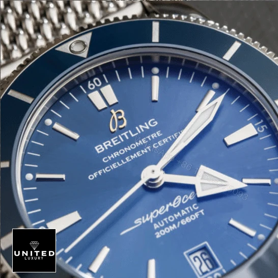 View 9 of Breitling Superocean Blue AB2010161C1A1 Replica