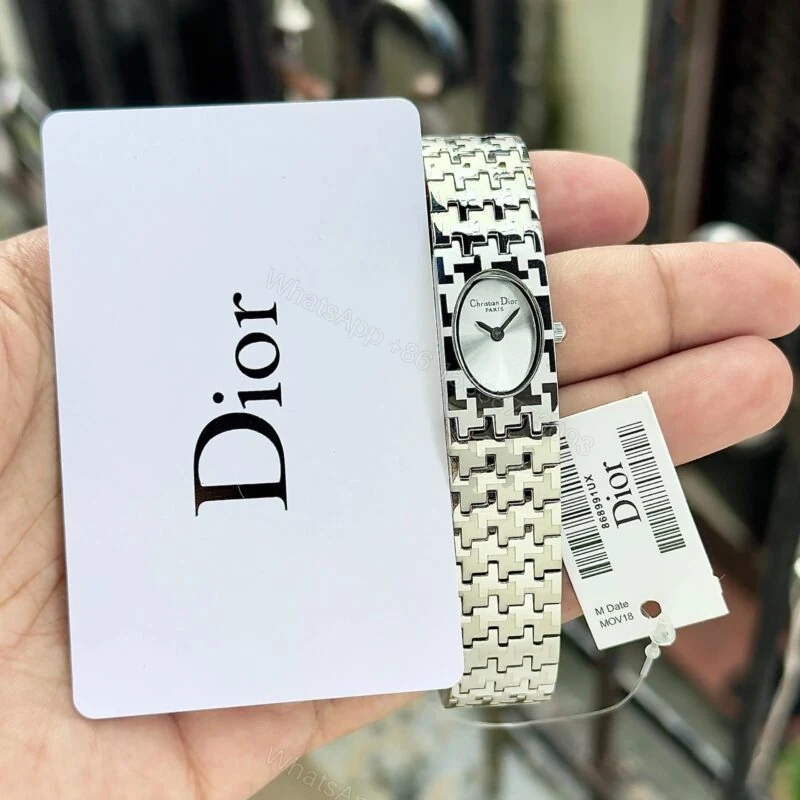 View 2 of Christian Dior Miss Dior D70-150 White Silver Dial 15mm Quartz