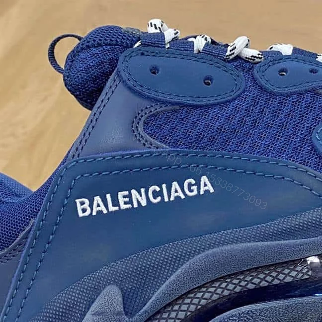 View 5 of BALENCIAGA MEN’S TRIPLE S SNEAKER CLEAR SOLE – BB198