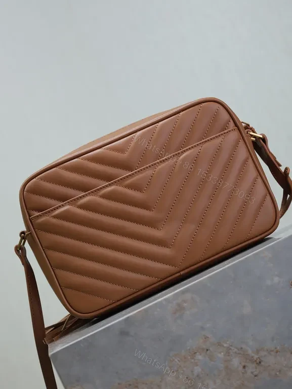 View 2 of Chic Quilted Crossbody with YSL Hardware - Everyday Luxury Bag