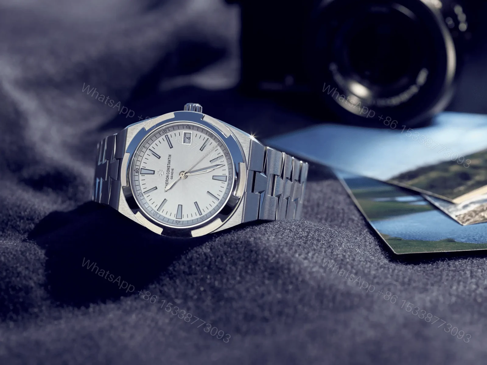 View 3 of Replica vacheron constantin Overseas self-winding 41 mm Stainless steel