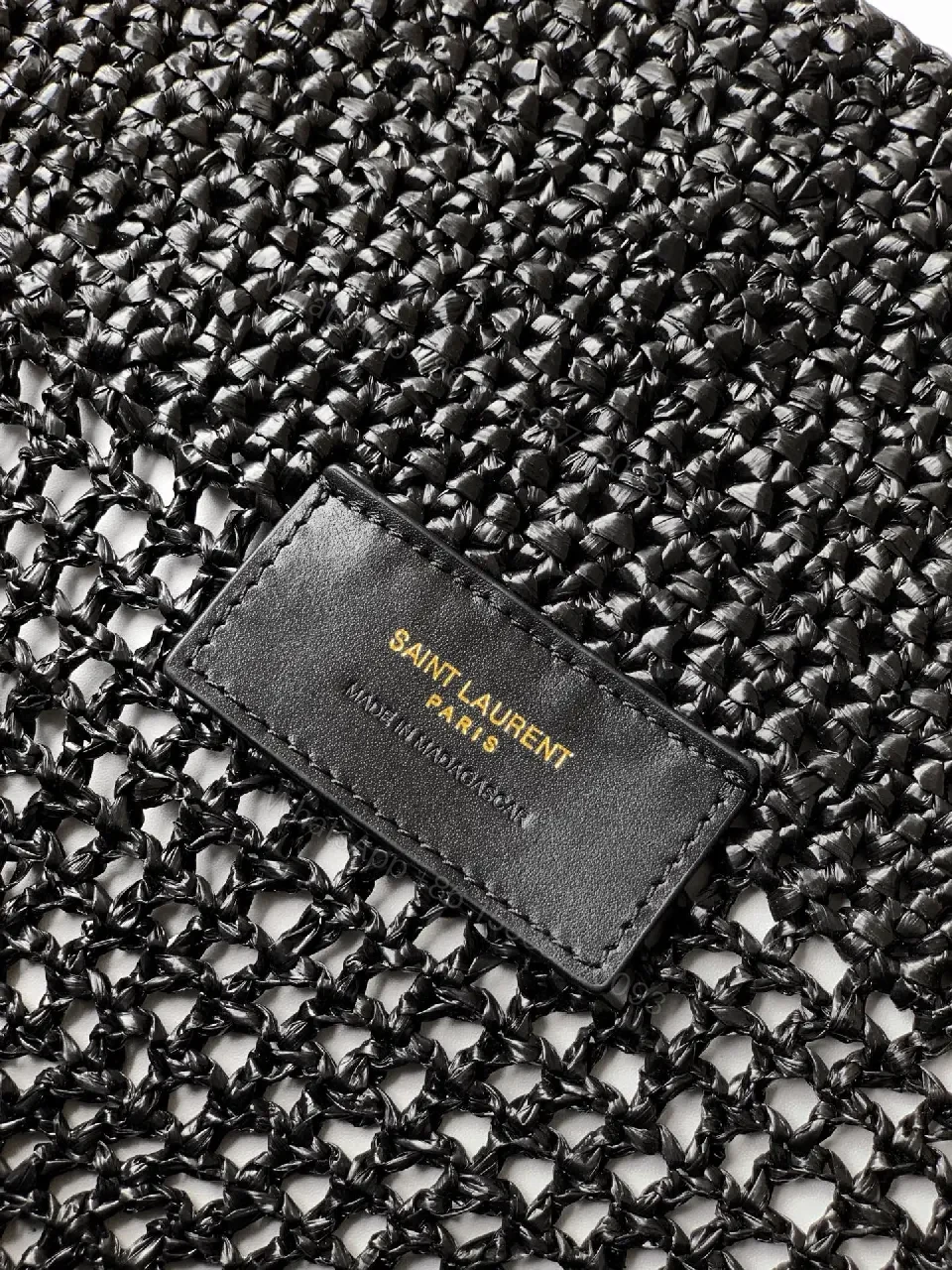 View 6 of Knit Tote Set: Glam Gold Hardware, Everyday Luxury Bag