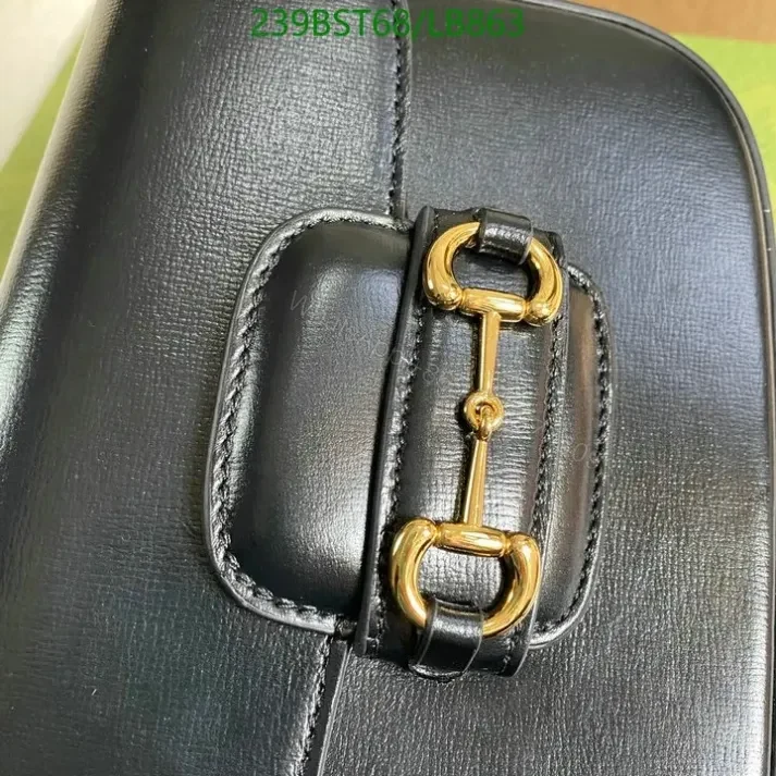 View 10 of Stylish Replica Gucci Brown Horsebit 1955 Bag 1:1 LB8635