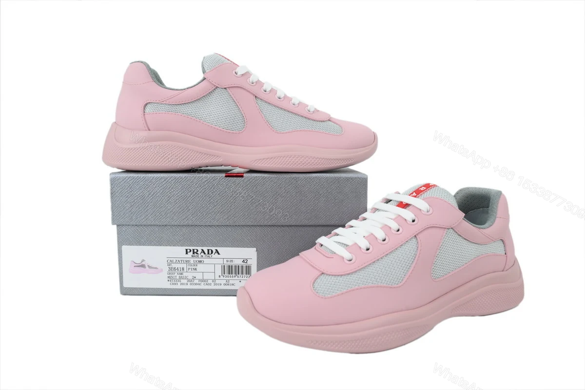 View 6 of Prada Sneakers Rubber Pink
