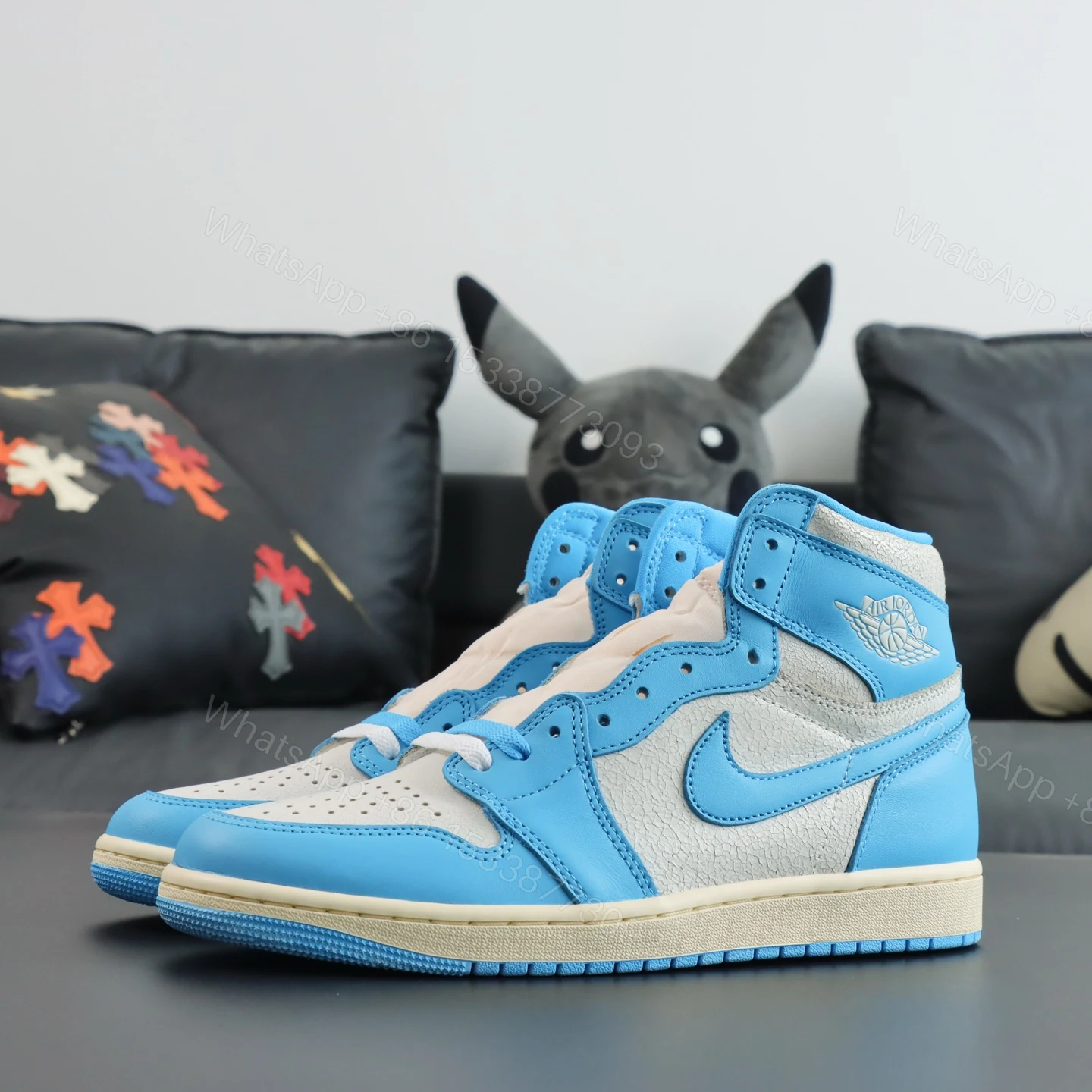 View 8 of Jordan 1 Retro High OG “UNC Reimagined” Reps