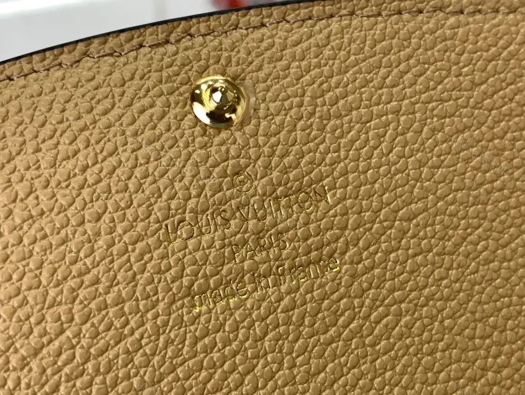 View 5 of Soft Cognac Monogram Clutch: Elevated Everyday Luxury Bag