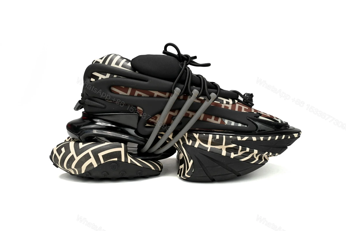 View 5 of BALMAIN Multikolor Buty sportowe Lattice YM1VJ309