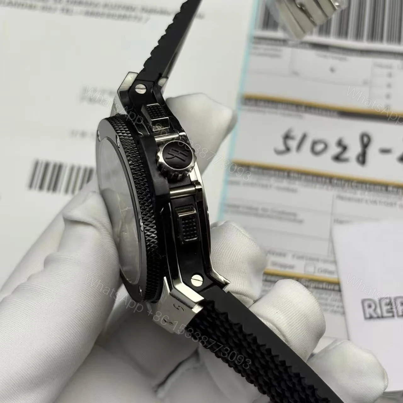 View 6 of Hublot Chronograph Replica