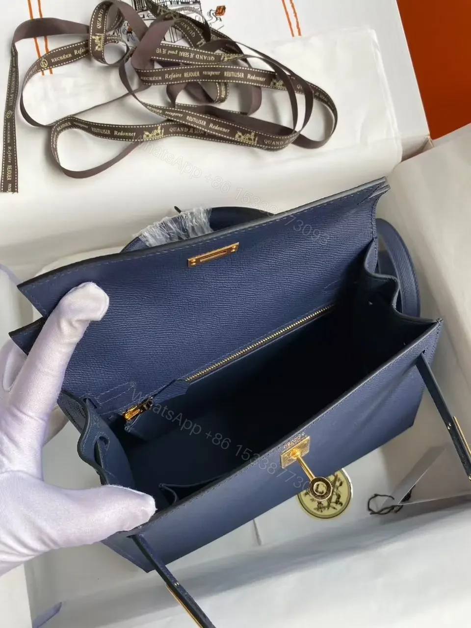 View 6 of HN 25 Sellier Navy Epsom