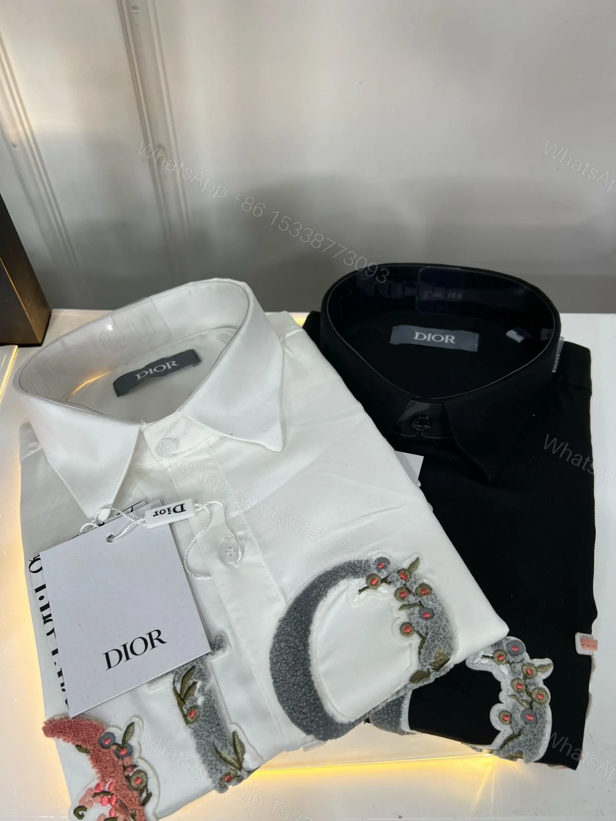 View 12 of FIRST COPY CHRISTIAN DIOR IMPORTED LYCRA FABRIC FULL SLEEVE SHIRT