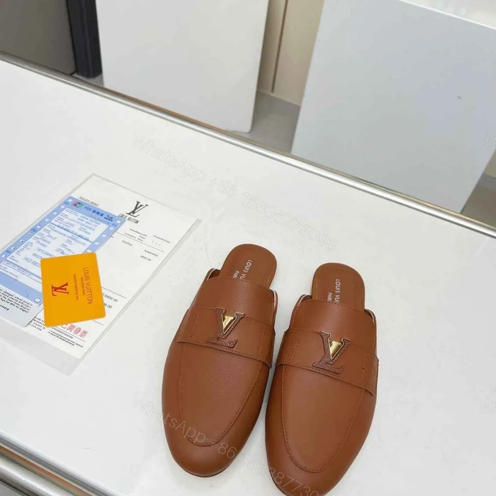 View 3 of LOUIS VUITTON MARE OPEN BACK LOAFER COGNAC 1ACH7J