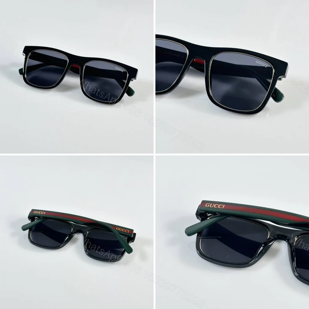 View 2 of First Copy Gucci 2051 Shine Black Sunglasses