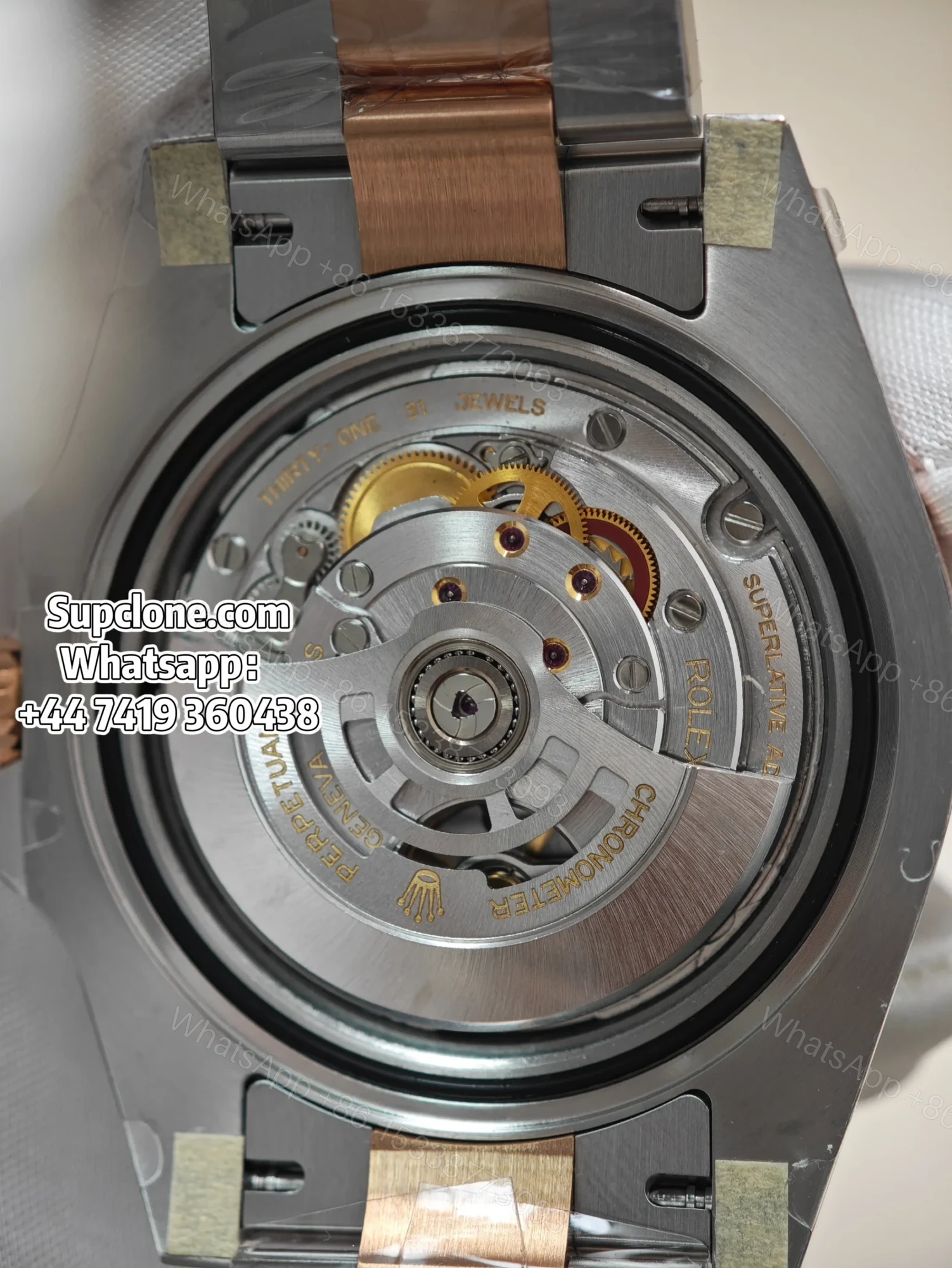 View 14 of Rolex Super Clone Watches 1:1 Root Beer GMT-Master II 126711CHNR 3285 Movement Weighted