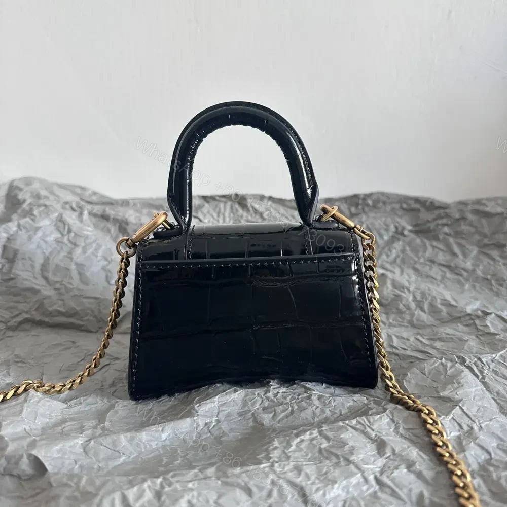 View 2 of 高仿Balenciaga*Nano系列迷你沙漏包黑色