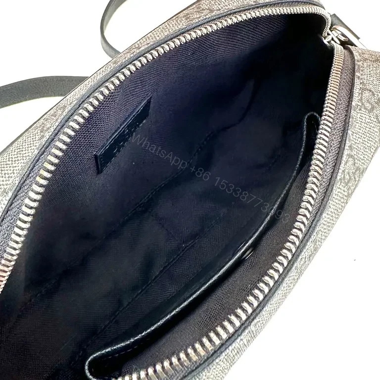 View 3 of Black Canvas G Crossbody: Structured Signature Bag