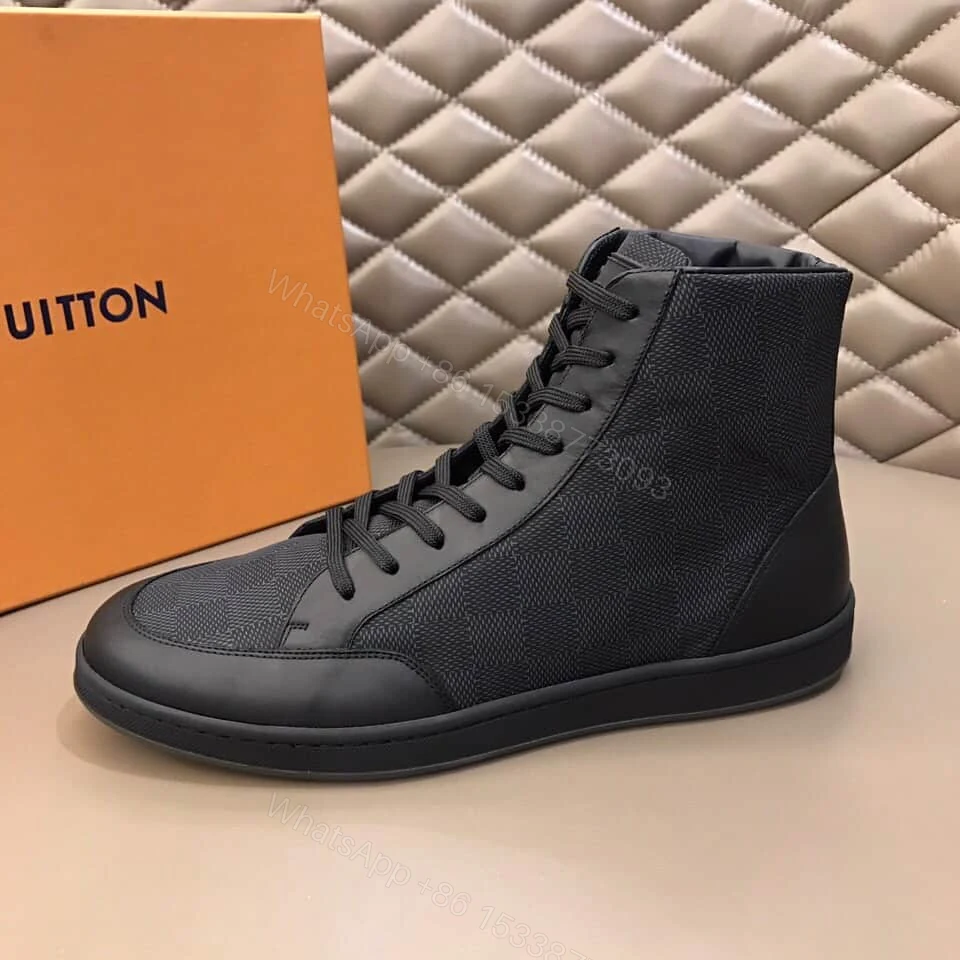 View 6 of LOUIS VUITTON OFFSHORE HIGH TOP SNEAKER ‘BLACK’ – LV47