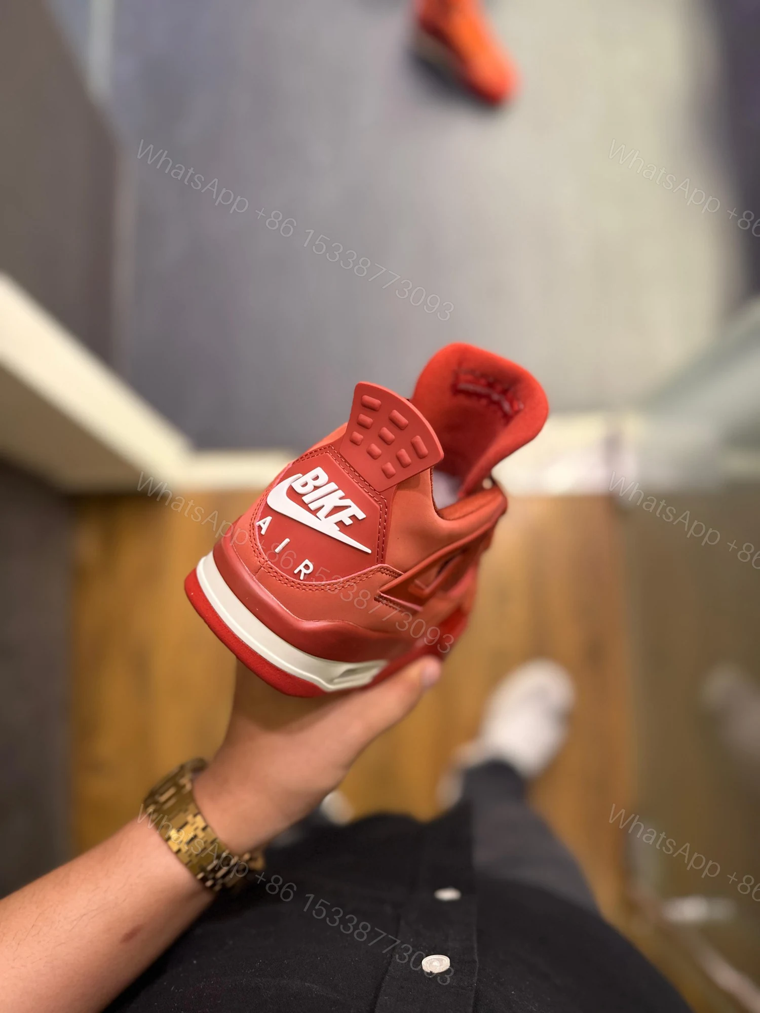 View 7 of FIRST COPY AIR JORDANS RETRO 4 NIGEL SYLVESTERFOR MEN