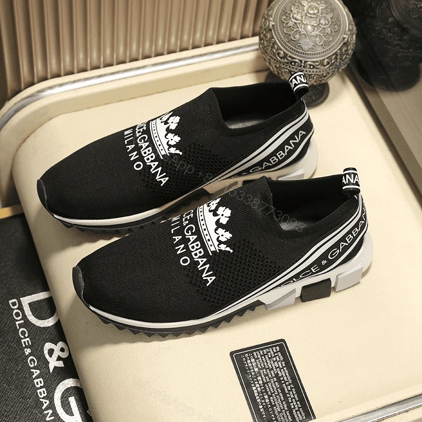 View 6 of DOLCE & GABBANA PRINTED SORRENTO SNEAKERS – DG44