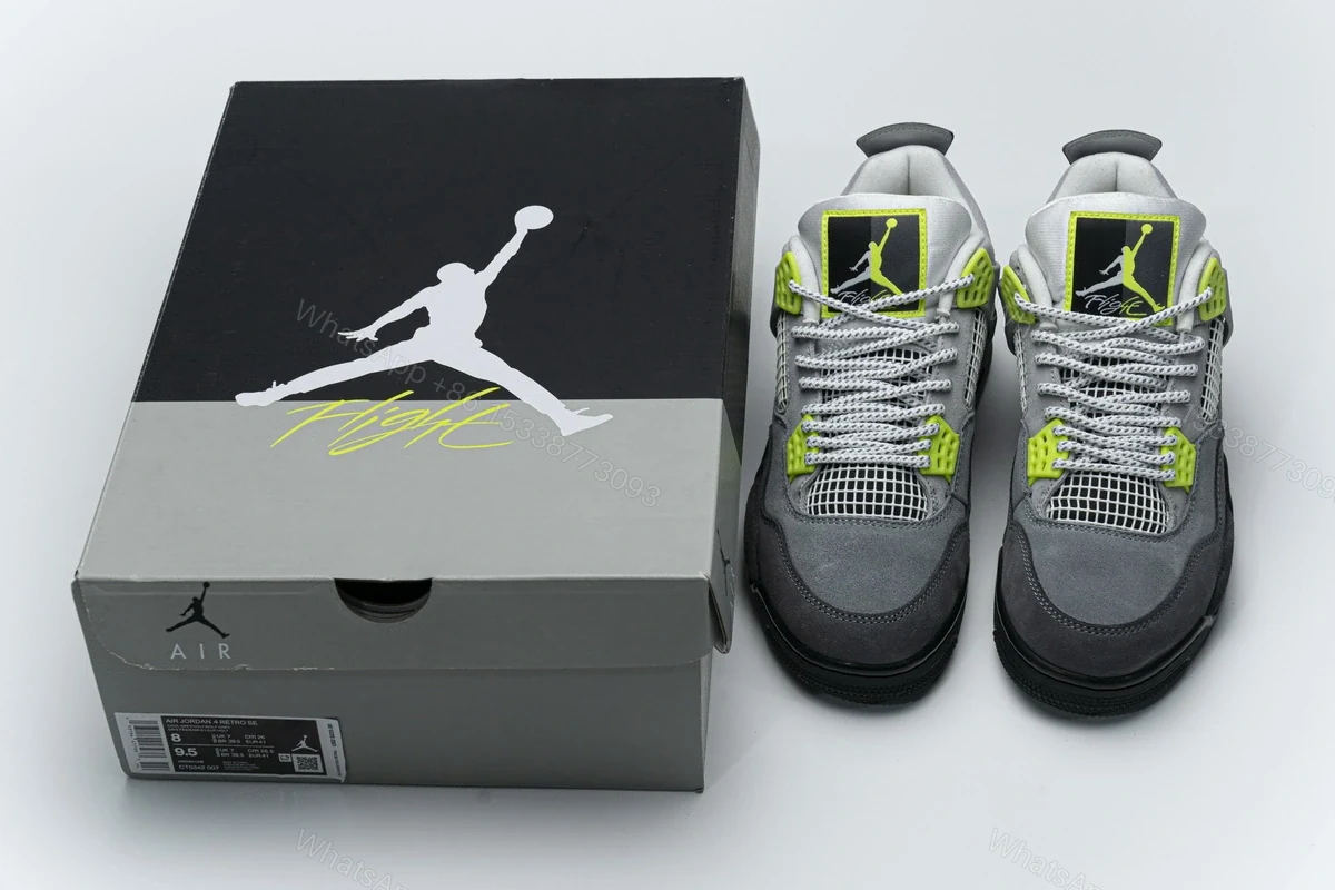 Air Jordan 4 Retro SE“Neon” CT5342-007 — view 2