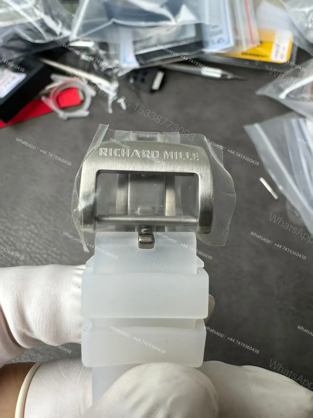 View 12 of Super Clone Richard Mille RM 27-03 Raging Bull Sapphire Crystal Skeleton Tourbillon 1:1 Replica Watch