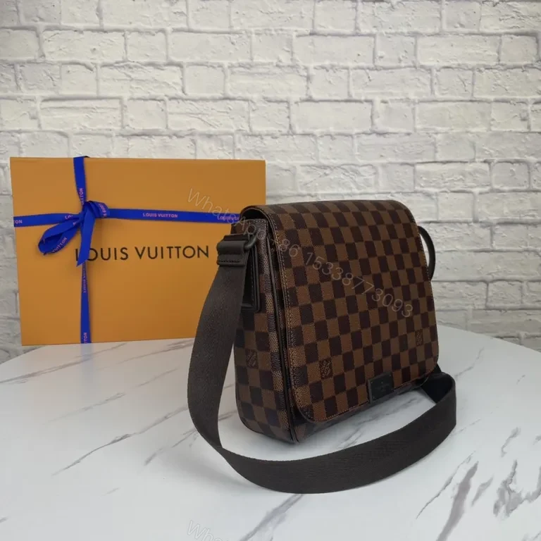 View 5 of Damier-Chic Structured Crossbody: All-Day Luxury Bag