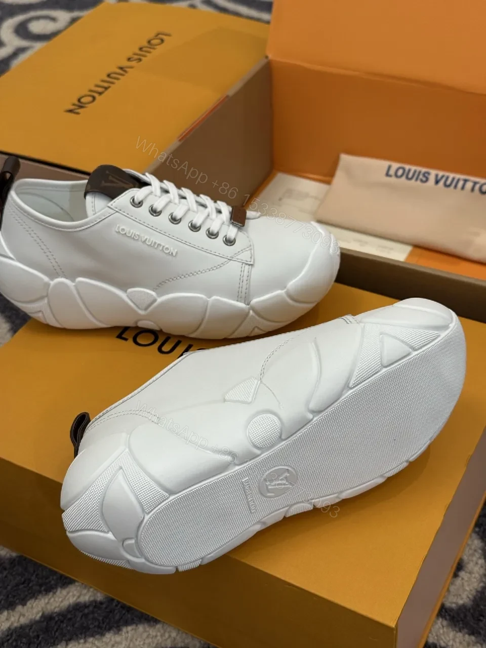 View 7 of Architectural Luxury Sneakers: Sculpted Comfort, Premium Style